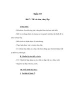 Giáo án Công nghệ lớp 9 - TH vá săm, thay lốp doc