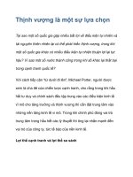 Thịnh vượng là một sự lựa chọn docx