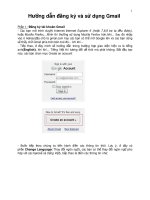 hướng dẫn đăng ký và sử dụng gmail