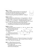 Đề Quảng Bình - Vật Lí cấp tỉnh