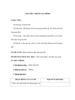 Giáo án Công nghệ lớp 6 - CHI TIÊU TRONG GIA ĐÌNH doc