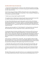 Tám điều cần biết về vàng và kinh doanh vàng pptx