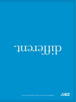 different concise annual report 2006 part 1 of 2 annual review ANZ