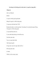 Xoá đăng ký thế chấp quyền sở hữu nhà ở và quyền sử dụng đất ở ppsx