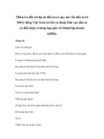 Thẩm tra đối với dự án đầu tư có quy mô vốn đầu tư từ 300 tỷ đồng Việt Nam trở lên và thuộc lĩnh vực đầu tư có điều kiện, trường hợp gắn với thành lập doanh nghiệp. ppt