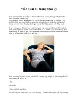 Mắc quai bị trong thai kỳ pps