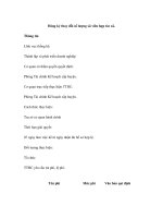 Đăng ký thay đổi số lượng xã viên hợp tác xã. ppt