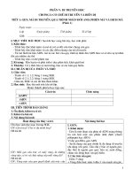 Giáo án sinh học 12 BTTHPT cả năm