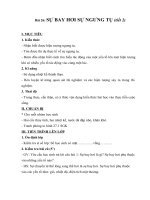 sự bay hơi và ngưng tụ tiết 2