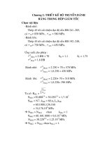 đồ án: cơ ứng dụng hộp giảm tốc, chương 2 docx