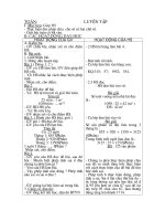 Luyên tập chia cho số có 3 chữ số -TT