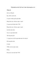 Tiếp nhận học sinh Việt Nam về nước cấp trung học cơ sở ppt