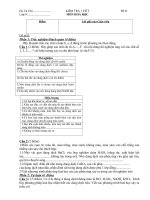 De kiem tra hoa 9 ky I (B)