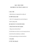 Sinh học 11 - Bài 32 : THỰC HÀNH XEM PHIM VỀ TẬP TÍNH CỦA ĐỘNG VẬT doc