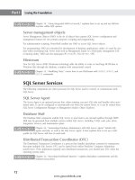 Hướng dẫn học Microsoft SQL Server 2008 part 6 doc