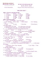 Đề đẳng cấp Anh Đại học số 7