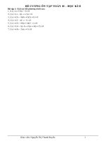 on tap hkII-danh cho HS trung binh