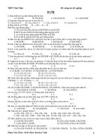 de cuong on thi tot nghiep 2009-2010 mon Hóa