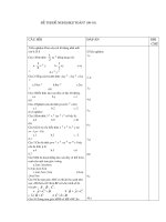 Đề tham khảo HK2 toán 7