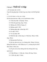 thiết kế hệ thống dẫn động cho băng tải, chương 9 ppt