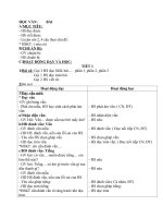 Các bước soạn môn học vần ( CKT - KN)