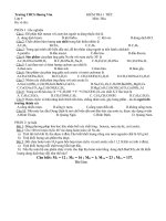 Kiểm tra 1 tiết lần 4