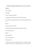 Cấp lại giấy chứng nhận đủ điều kiện sản xuất, sơ chế rau, quả an toàn. ppt