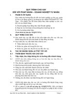 Quy trình cho vay đối với pháp nhân - doanh nghiệp tư nhân docx