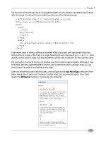 Hướng dẫn tạo themes cho wordpress part 13 docx