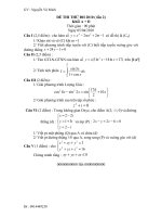 đề thi thử ĐH 2010