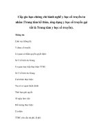 Cấp gia hạn chứng chỉ hành nghề y học cổ truyền tư nhân (Trung tâm kế thừa, ứng dụng y học cổ truyền gọi tắt là Trung tâm y học cổ truyền). potx