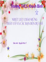 trình bày cô đọng bằng bảng