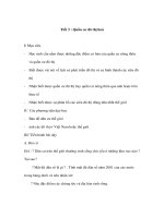 Môn địa lí lớp 7 - Quần cư đô thị hoá doc