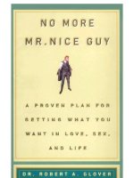 dr  robert a  glover no more mr  nice guy running press