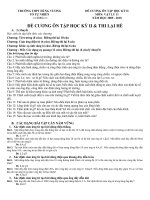 đề cương HK 2(vl11)