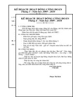 HD Cong Doan thang 3 den 5