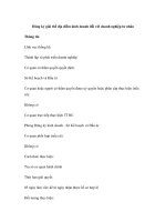 Đăng ký giải thể địa điểm kinh doanh đối với doanh nghiệp tư nhân pps