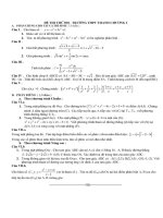 Đề thi thư đại học THPT Thanh Chương I