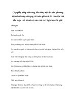 Cấp giấy phép rời cảng, bến thủy nội địa cho phương tiện chở hàng có trọng tải toàn phần từ 51 tấn đến 200 tấn hoặc chở khách có sức chở từ 13 ghế đến 50 ghế. pdf