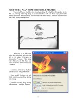 Giới thiệu phần mềm Crocodile Physics docx
