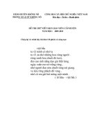 đề thi chữ viết đẹp cấp huyên GV