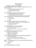 Kiem tra HK2 SINH 9 BAI 1