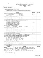 đề thi HK2 09-10 tham khảo Sử 6