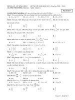 Đề thi đề nghị 09-10 toán 8 đề 5