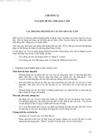 Giáo trình Thuốc, Vacxin thú y - Chương 12 doc