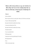 Thẩm tra đối với dự án đầu tư có quy mô vốn đầu tư từ 300 tỷ đồng Việt Nam trở lên và không thuộc lĩnh vực đầu tư có điều kiện, trường hợp gắn với thành lập Chi nhánh. potx