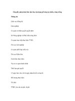 Cấp giấy phép khai thác tận thu, tận dụng gỗ rừng tự nhiên, rừng trồng. doc