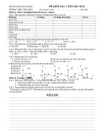 DE KIEM TRA 1 TIET VL 10. CB. VUA PHAI