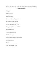 Gia hạn Giấy chứng nhận đủ điều kiện hành nghề Y tư nhân (loại hình Phòng khám chuyên khoa) pptx