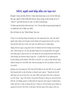 seo, nghề mới hấp dẫn các bạn trẻ